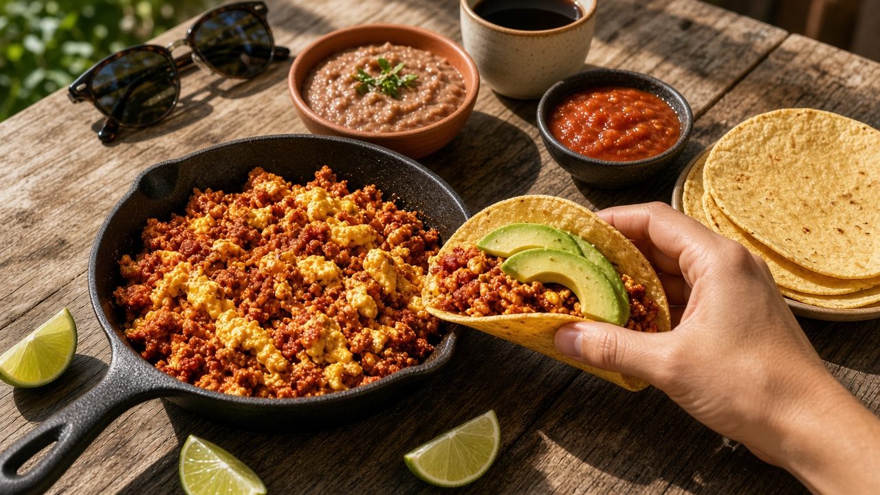 Chorizo con Huevo