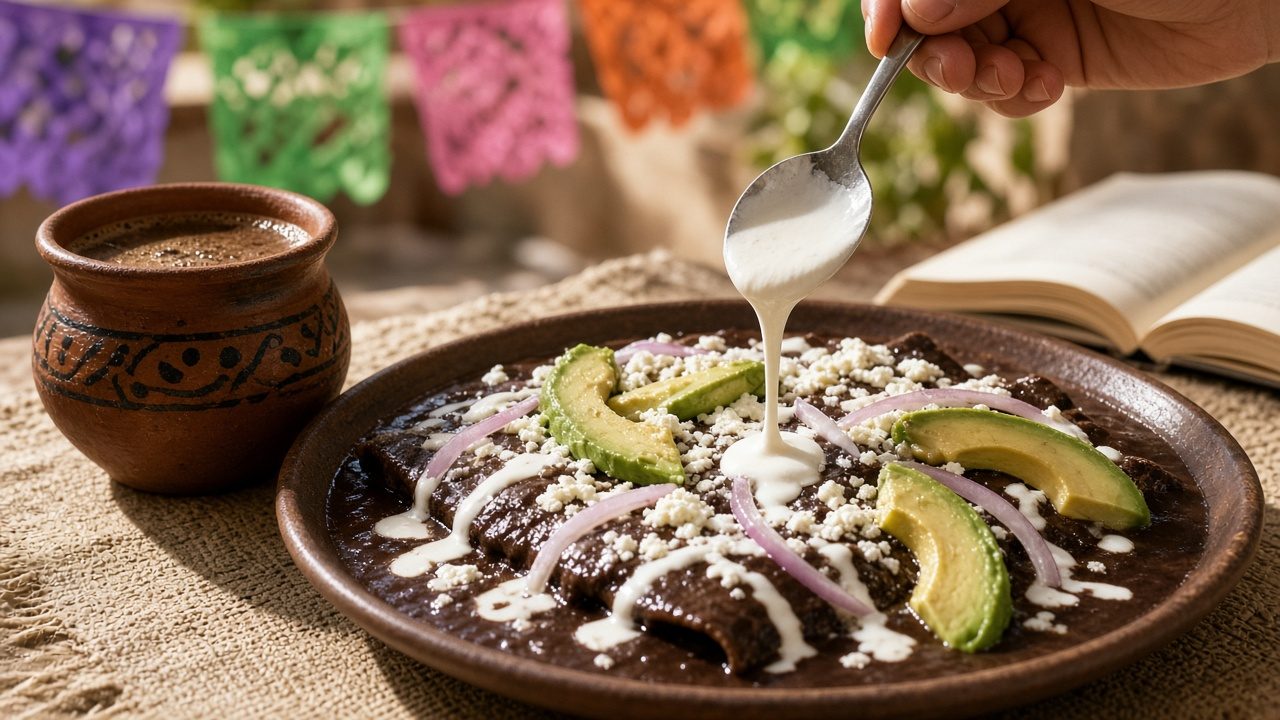 Enfrijoladas