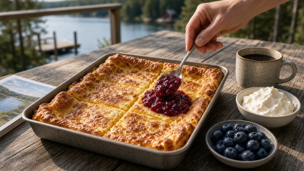 Pannukakku (Finnish Oven Pancake)
